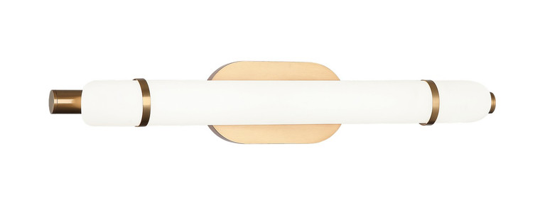Matteo Lighting - S10424AG - LED Vanity - FINNEGAN - Aged Gold Brass