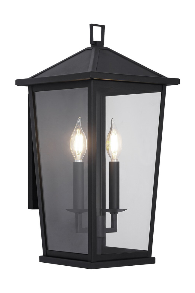 Matteo Lighting - S11902MB - Two Light Wall Sconce - Ingress - Matte Black