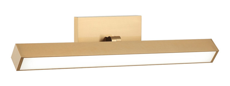 Matteo Lighting - S12918AG - LED Wall Sconce - PARALLEL - Aged Gold Brass