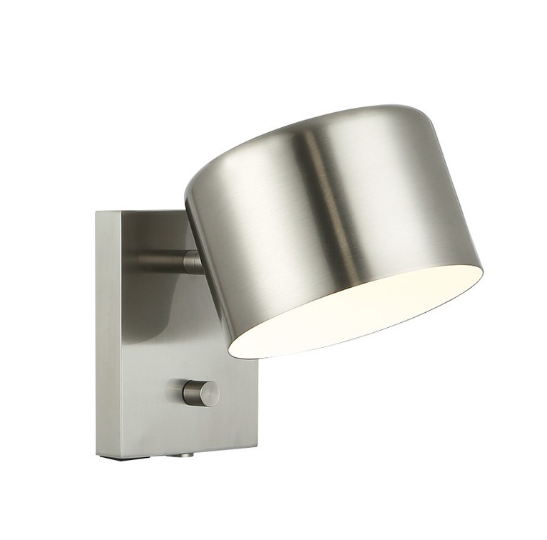 Matteo Lighting - S16601BN - One Light Wall Sconce - Clinton - Brushed Nickel