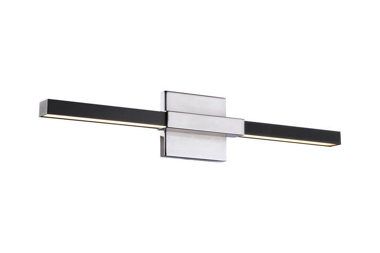 Matteo Lighting - W64721MBCH - LED Wall Sconce - Lineare - Matte Black & Chrome