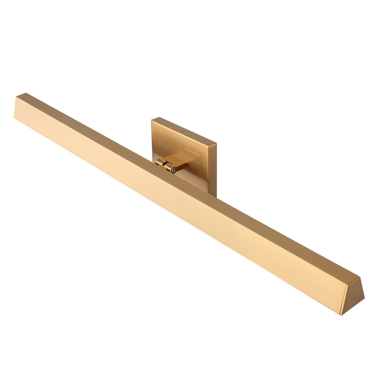 Matteo Lighting - W64933AG - LED Vanity - ISOSCELES - Aged Gold Brass