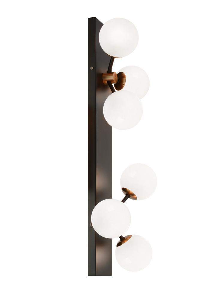 Matteo Lighting - W83006AGOP - LED Wall Sconce - Novu - Aged Gold Brass