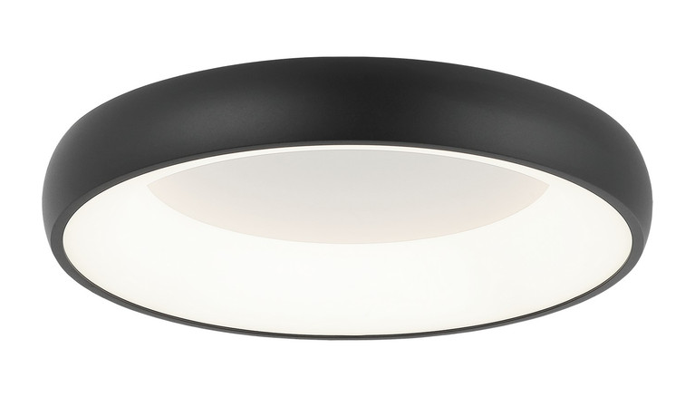 Matteo Lighting - X32716MB - LED Flush Mount - MAVERICK - Matte Black