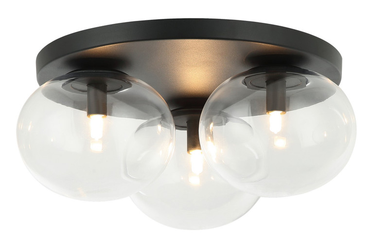 Matteo Lighting - X38103MB - LED Ceiling Mount - BULBUS - Matte Black