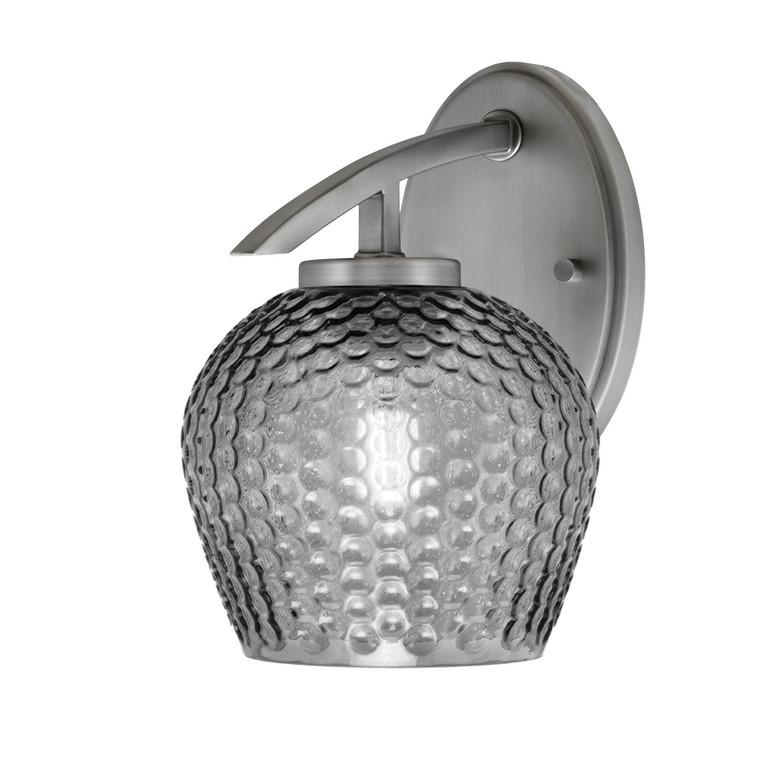 Toltec Lighting - 3720-GP-4622 - One Light Wall Sconce - Kurve - Graphite