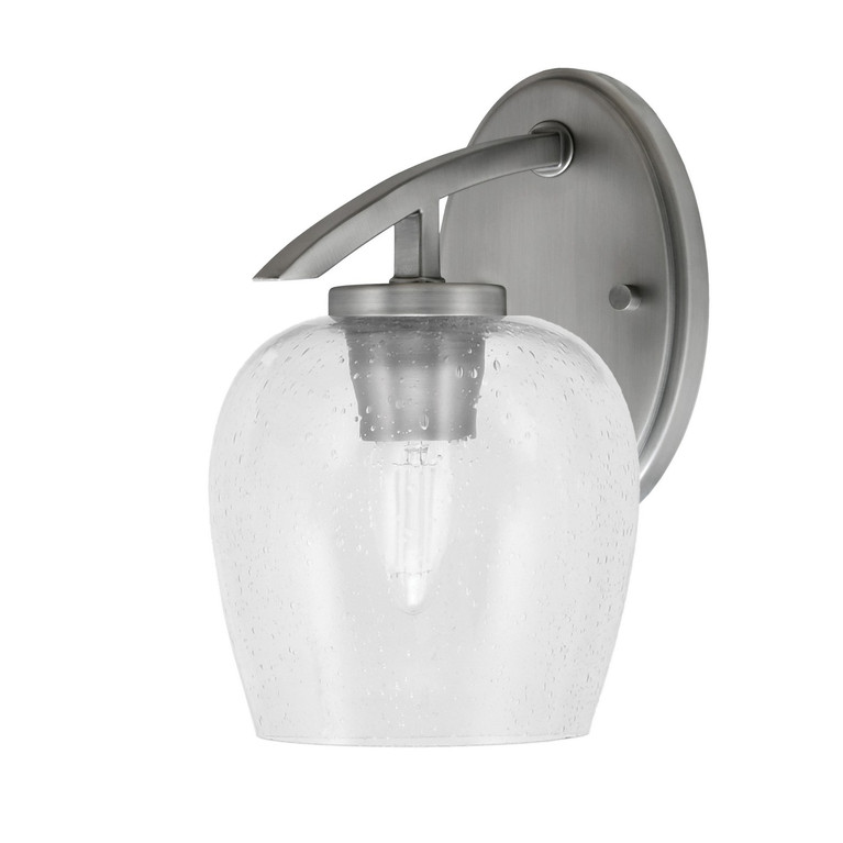 Toltec Lighting - 3720-GP-4810 - One Light Wall Sconce - Kurve - Graphite