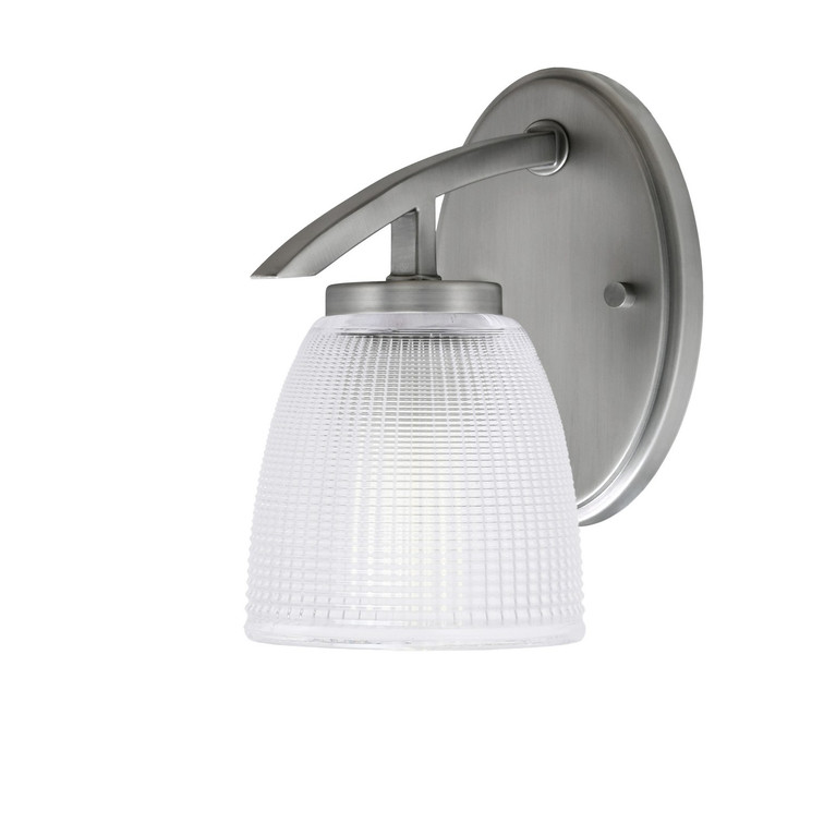 Toltec Lighting - 3720-GP-500 - One Light Wall Sconce - Kurve - Graphite