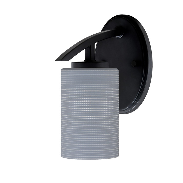 Toltec Lighting - 3720-MB-4062 - One Light Wall Sconce - Kurve - Matte Black