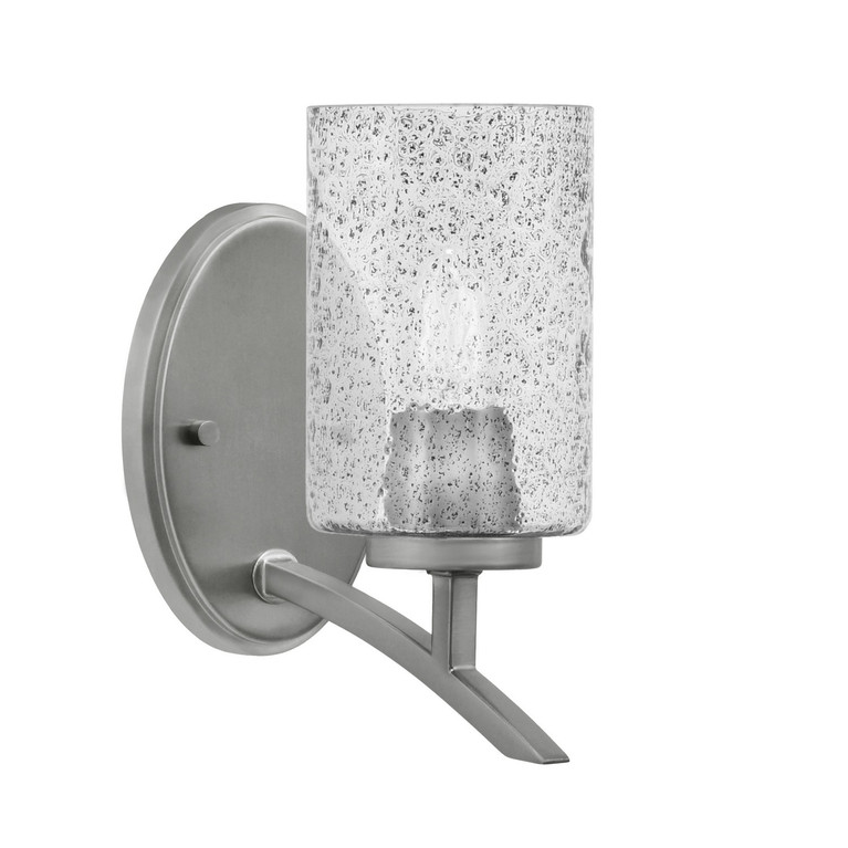 Toltec Lighting - 3721-GP-3002 - One Light Wall Sconce - Kurve - Graphite