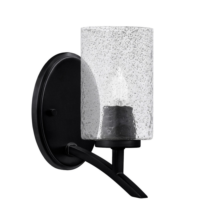 Toltec Lighting - 3721-MB-3002 - One Light Wall Sconce - Kurve - Matte Black