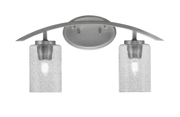 Toltec Lighting - 3722-GP-3002 - Two Light Bath Bar - Kurve - Graphite