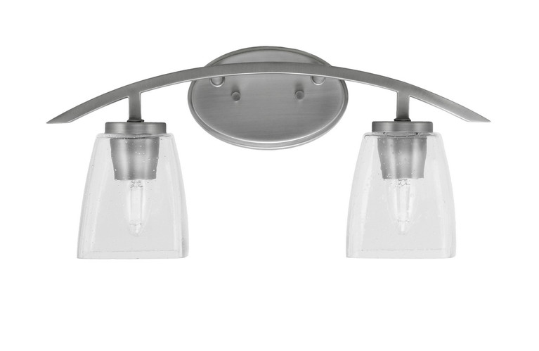 Toltec Lighting - 3722-GP-461 - Two Light Bath Bar - Kurve - Graphite