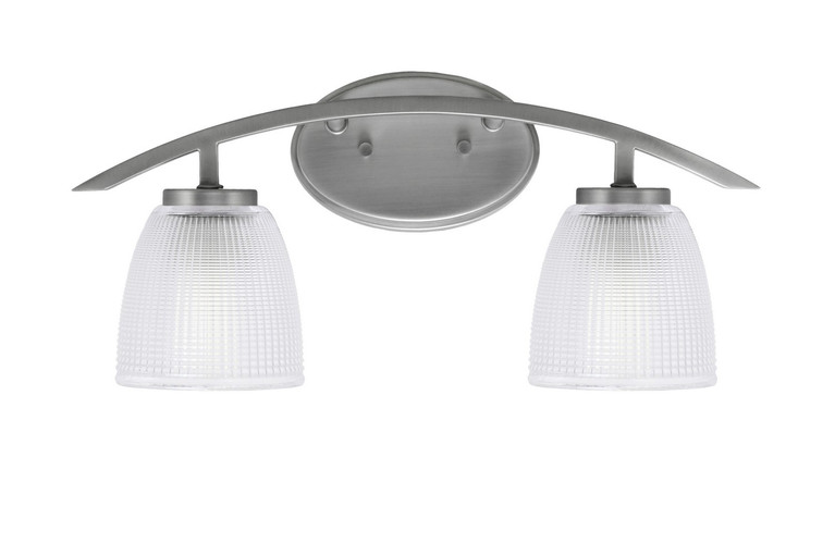 Toltec Lighting - 3722-GP-500 - Two Light Bath Bar - Kurve - Graphite