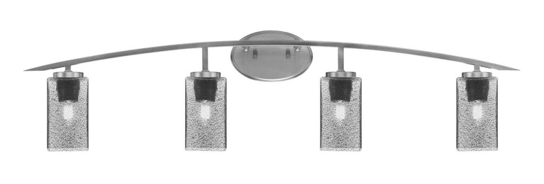 Toltec Lighting - 3724-GP-542 - Four Light Bath Bar - Kurve - Graphite