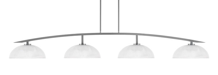 Toltec Lighting - 3734-GP-540 - Four Light Bar - Kurve - Graphite
