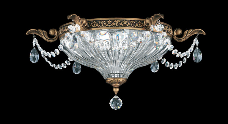 Schonbek - 5633-23H - Two Light Flush Mount - Milano - Etruscan Gold