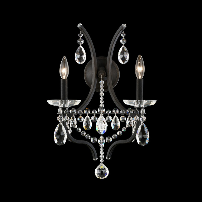 Schonbek - S77502-22H - Eight Light Wall Sconce - Adley - Heirloom Gold