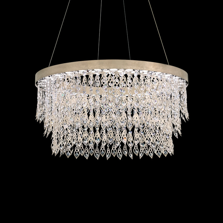 Schonbek - S9118-48R - LED Pendant - Pavona - Antique Silver