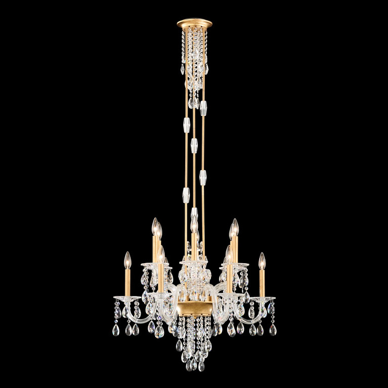 Schonbek - S93512-76R - 12 Light Chandelier - Rainier - Heirloom Bronze