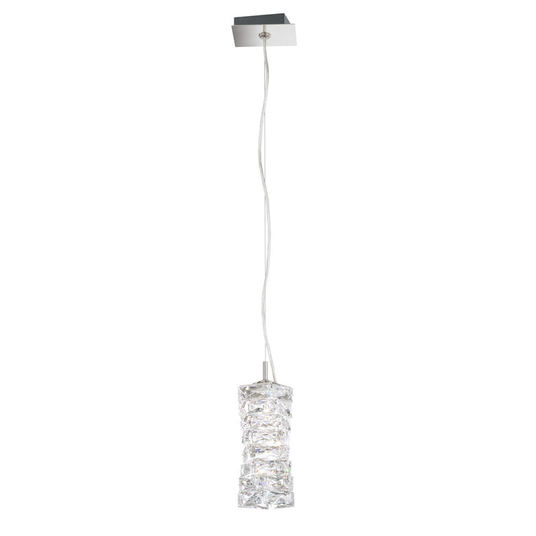 Schonbek - STW410N-SS1S - One Light Mini Pendant - Glissando - Stainless Steel