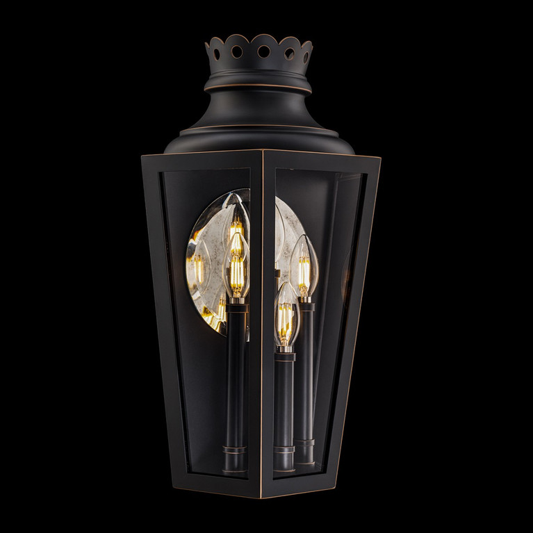 Schonbek - SW32520-720 - Four Light Outdoor Wall Mount - Betony - Zinc
