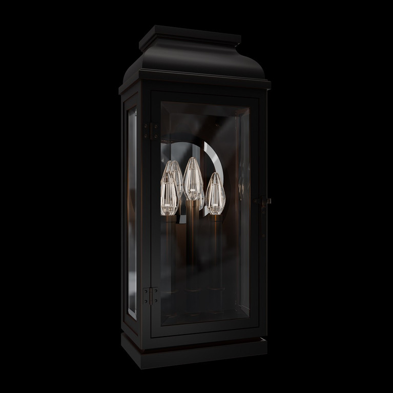 Schonbek - SW34521-719 - Three Light Outdoor Wall Mount - La Motte - Oil Rubbed Bronze