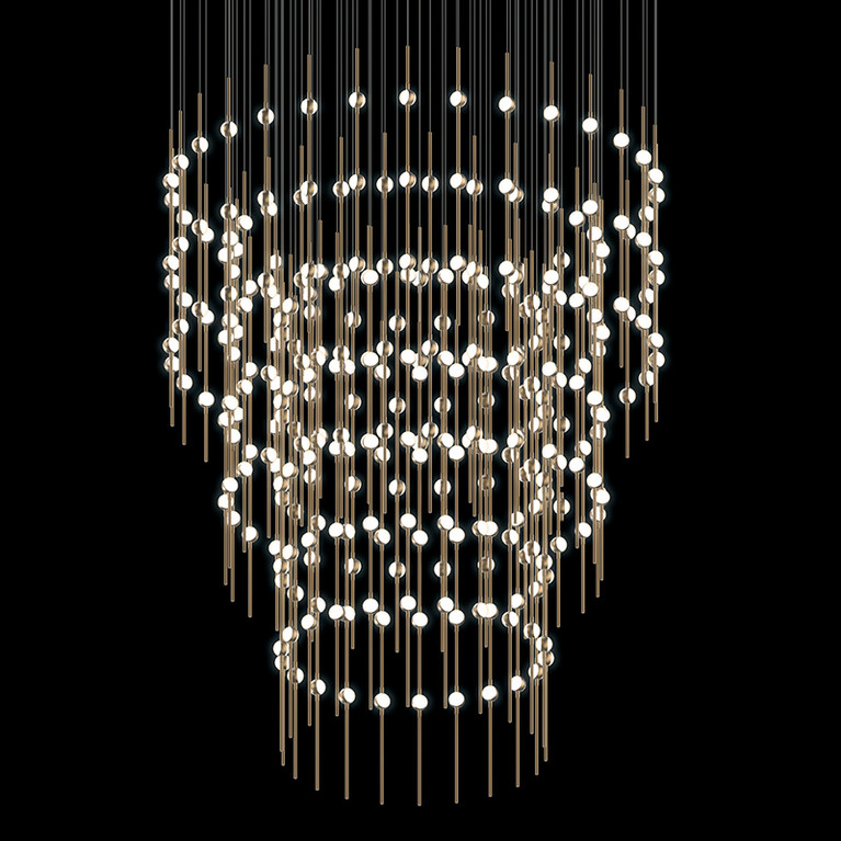 Sonneman - 2174.38W - LED Pendant - Constellation - Satin Brass