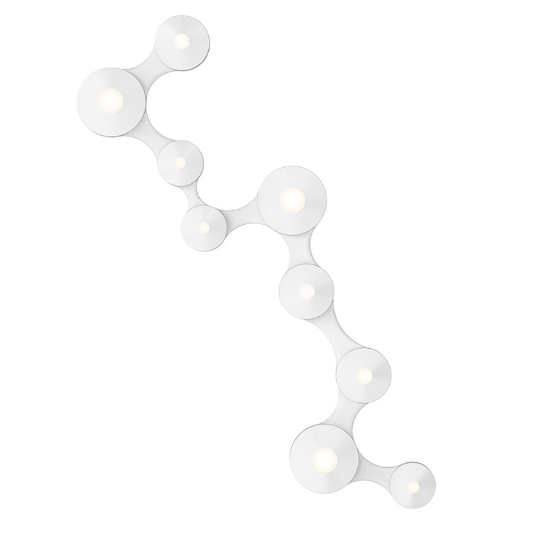 Sonneman - 2191.03-03-01-00-01 - LED Surface Mount - Coral Surface - Satin White