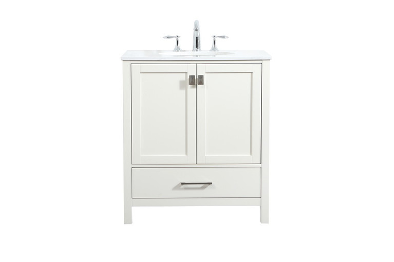 Elegant Lighting - VF18830WH - Vanity Sink Set - Irene - white