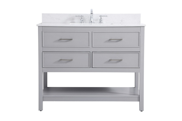 Elegant Lighting - VF19042GR-BS - Vanity Sink Set - Sinclaire - gray