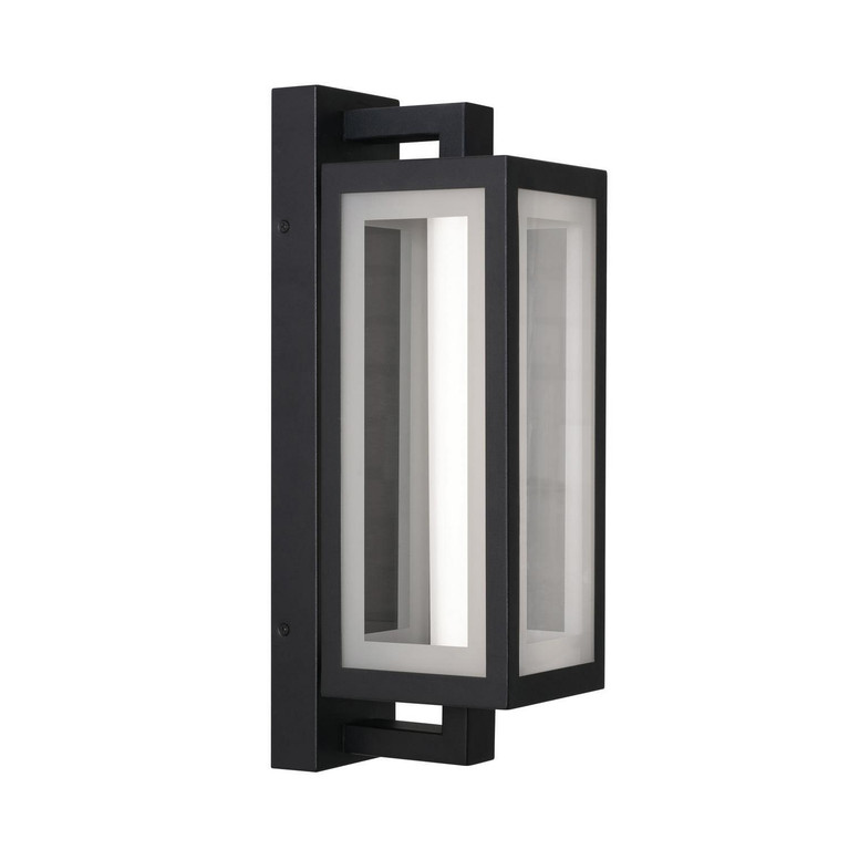 AFX Lighting - BLKW0718LAJUDBK - LED Outdoor Wall Sconce - Blake - Black