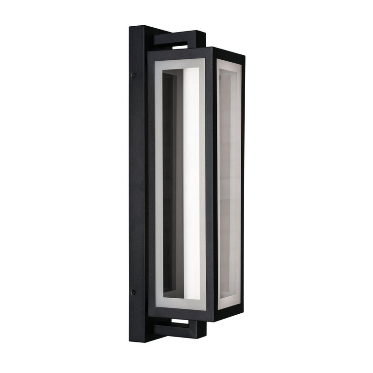 AFX Lighting - BLKW0724LAJUDBK - LED Outdoor Wall Sconce - Blake - Black