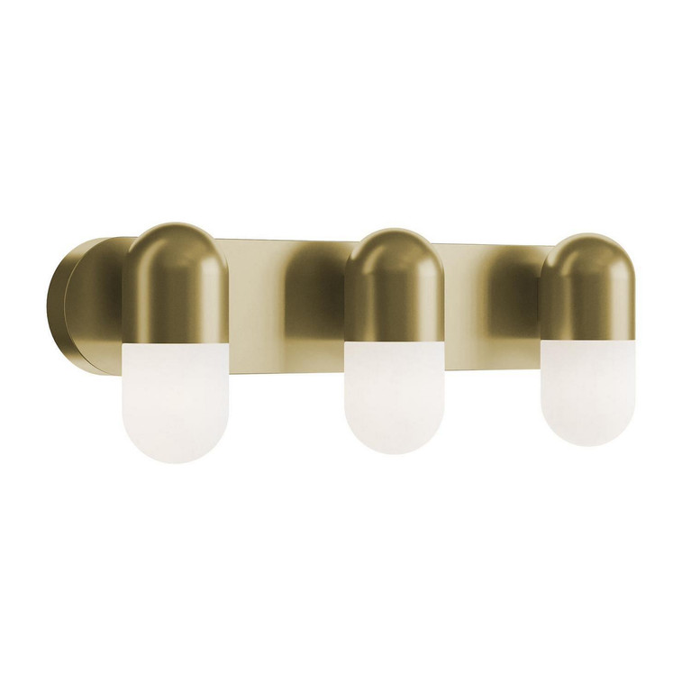 AFX Lighting - IRVV2406LAJUDLB - LED Vanity - Irvine - Light Antique Brass