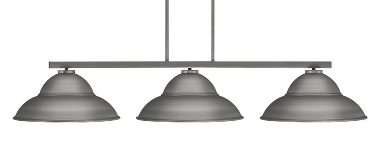 Toltec Lighting - 4523-GP-429 - Three Light Bar - Atlas - Graphite