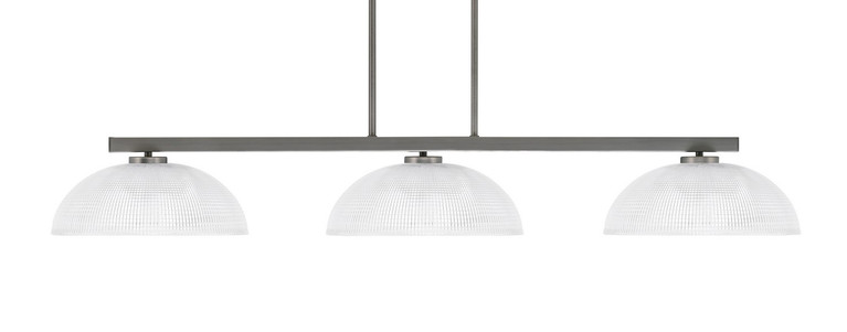 Toltec Lighting - 4523-GP-540 - Three Light Bar - Atlas - Graphite