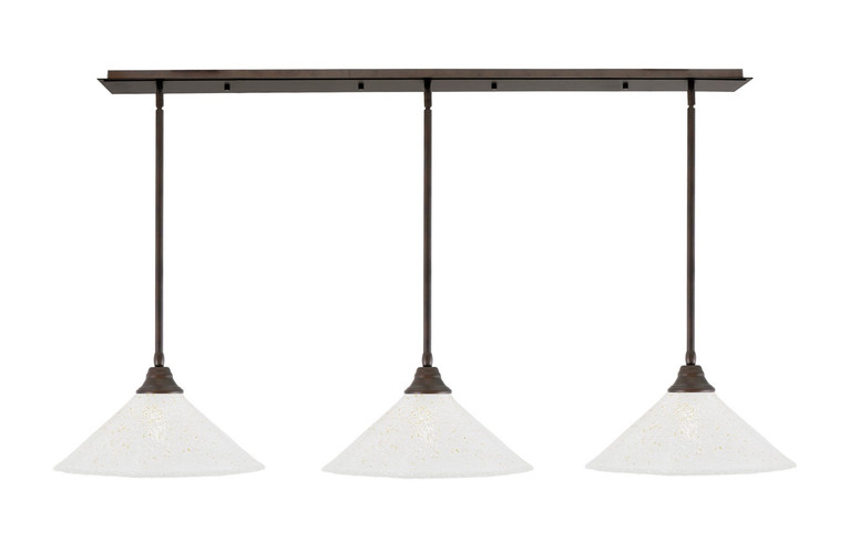 Toltec Lighting - 48-BRZ-714 - Three Light Multi Light Pendant - Any - Bronze