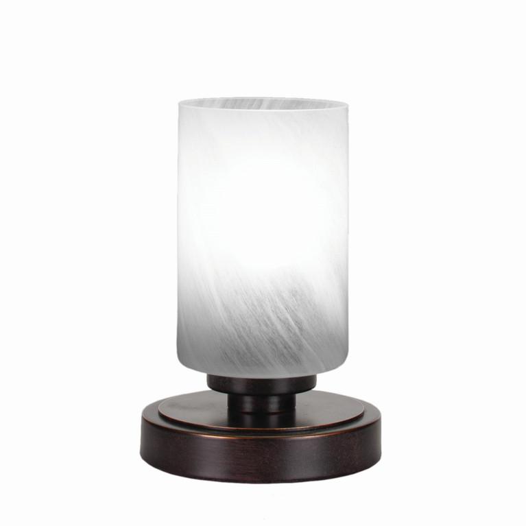 Toltec Lighting - 51-DG-3001 - One Light Table Lamp - Luna - Dark Granite