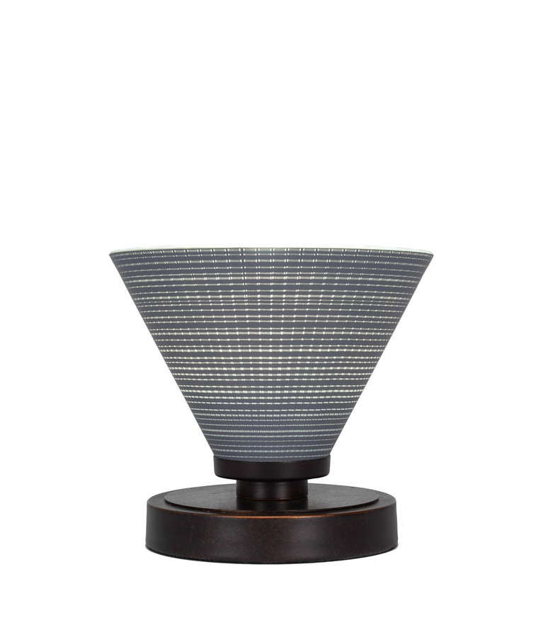 Toltec Lighting - 51-DG-4052 - One Light Table Lamp - Luna - Dark Granite