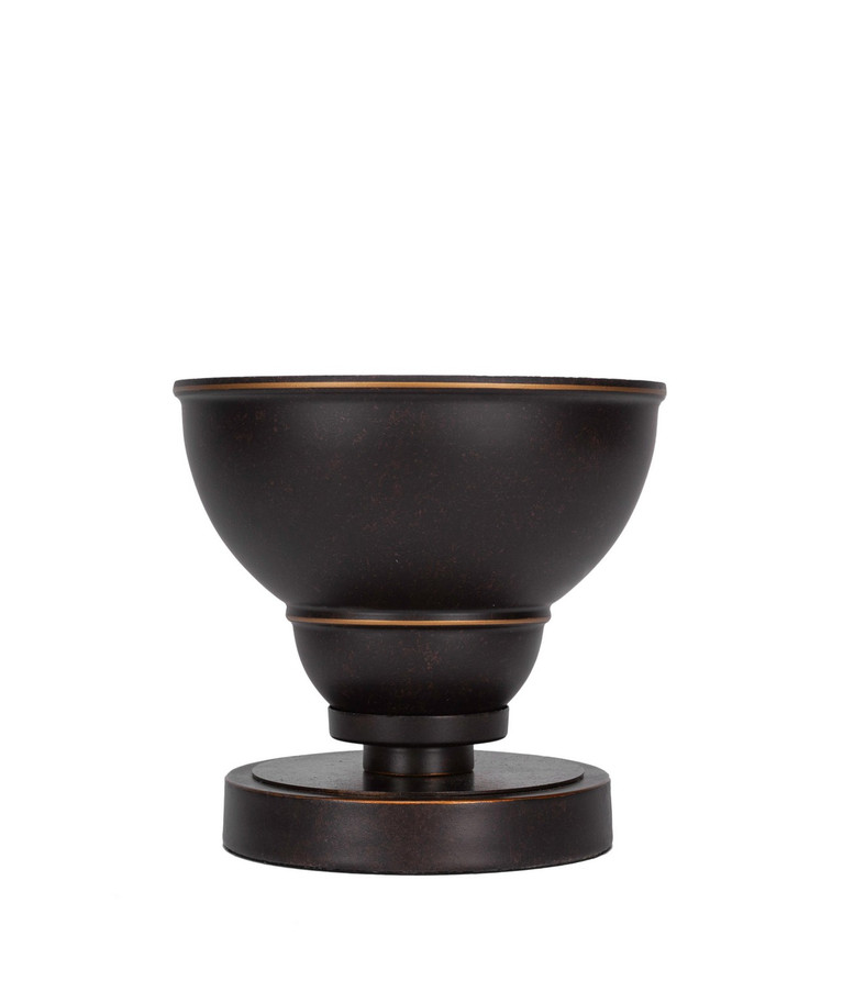 Toltec Lighting - 51-DG-427 - One Light Table Lamp - Luna - Dark Granite