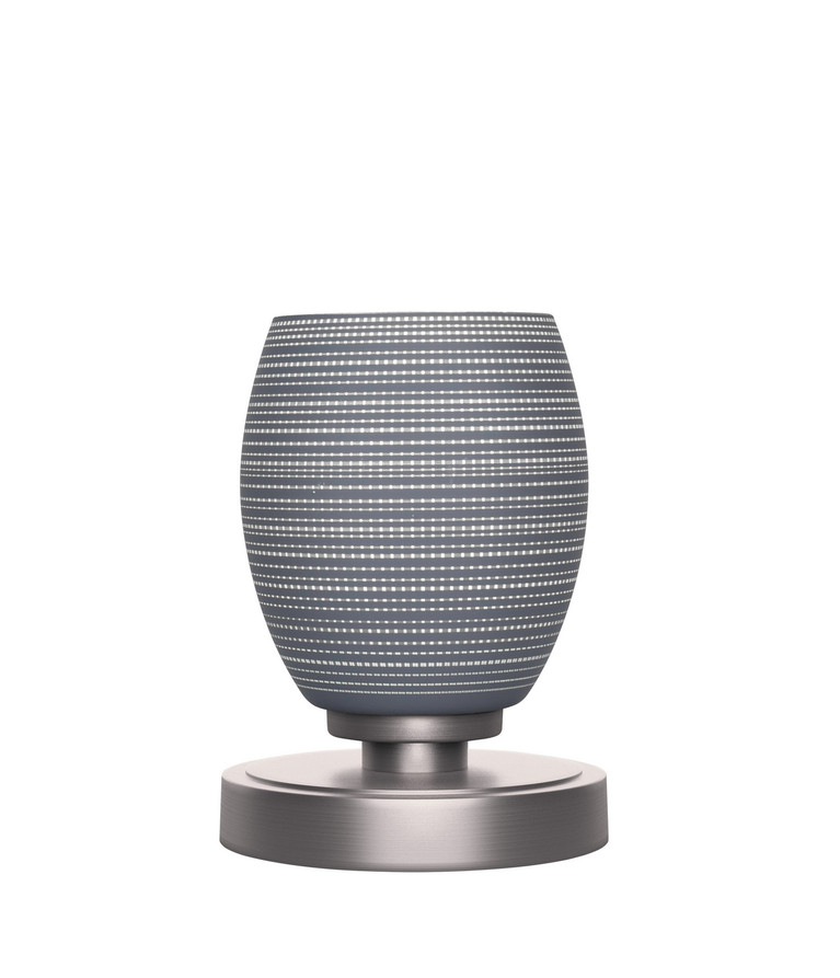 Toltec Lighting - 51-GP-4022 - One Light Table Lamp - Luna - Graphite