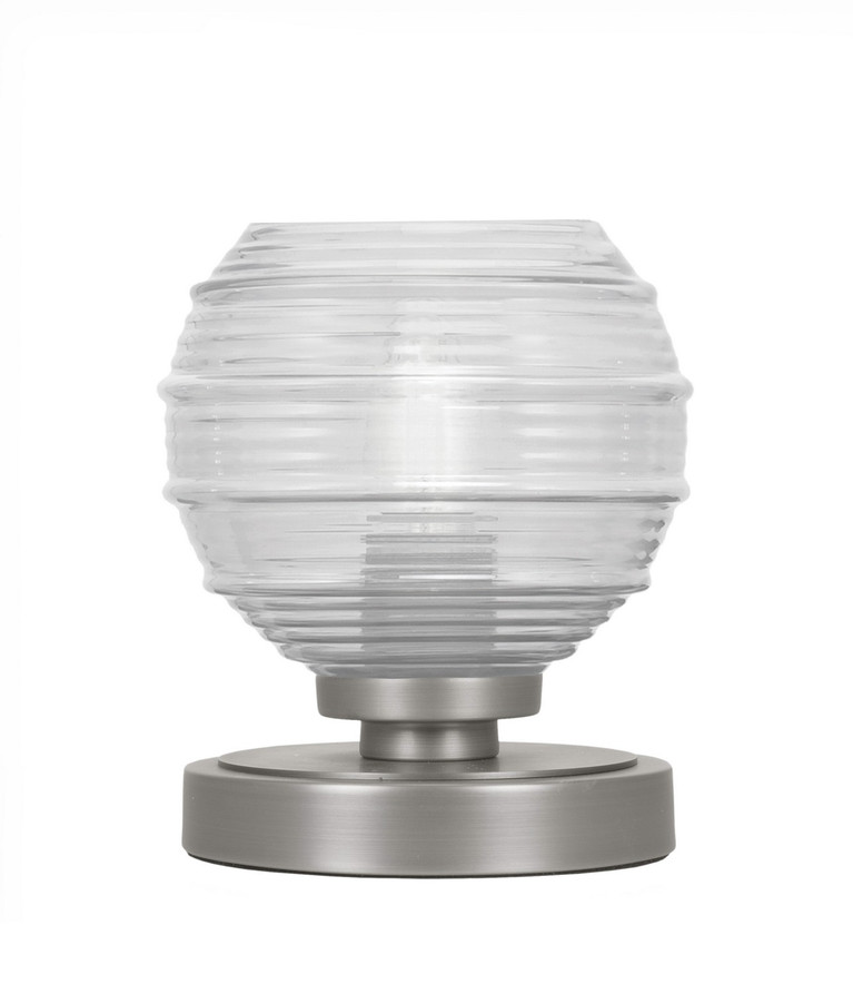 Toltec Lighting - 51-GP-5110 - One Light Table Lamp - Luna - Graphite