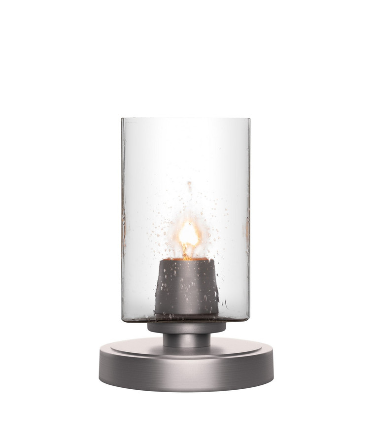 Toltec Lighting - 51-GP-530 - One Light Table Lamp - Luna - Graphite