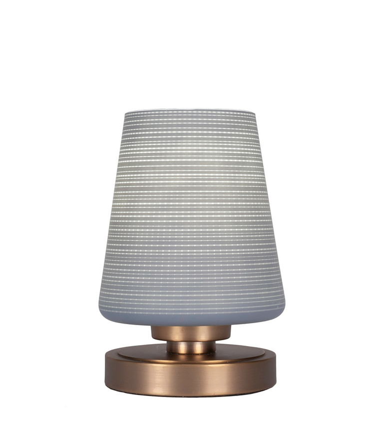 Toltec Lighting - 51-NAB-4032 - One Light Table Lamp - Luna - New Age Brass