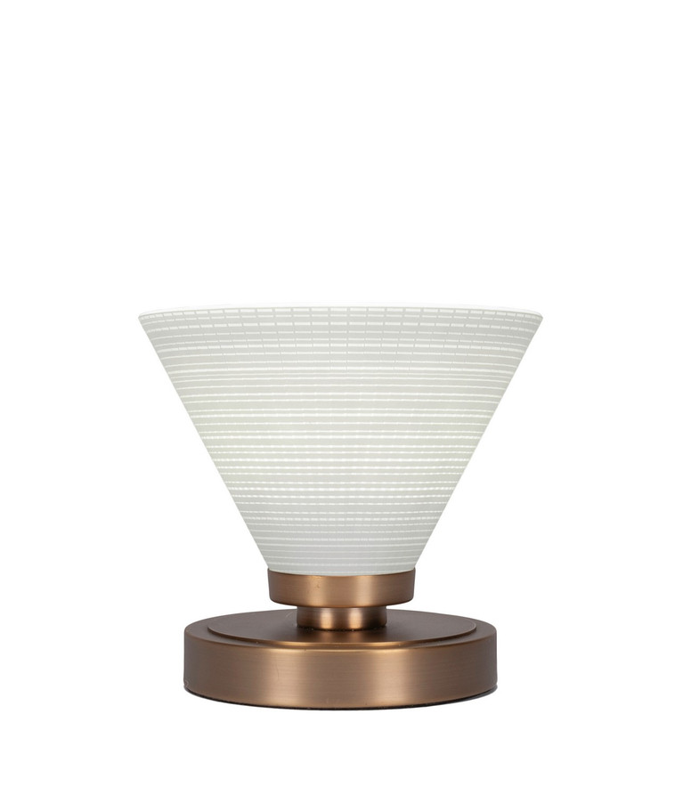 Toltec Lighting - 51-NAB-4051 - One Light Table Lamp - Luna - New Age Brass