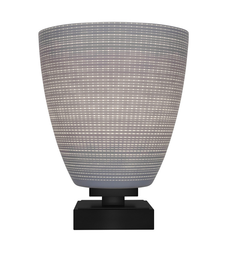 Toltec Lighting - 52-MB-4072 - One Light Table Lamp - Luna - Matte Black
