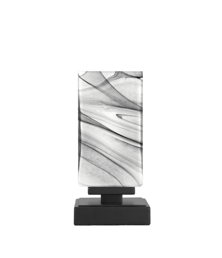 Toltec Lighting - 52-MB-549 - One Light Accent Lamp - Luna - Matte Black