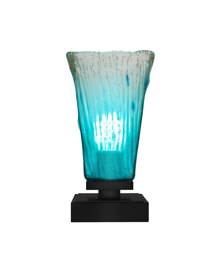 Toltec Lighting - 52-MB-635 - One Light Table Lamp - Luna - Matte Black