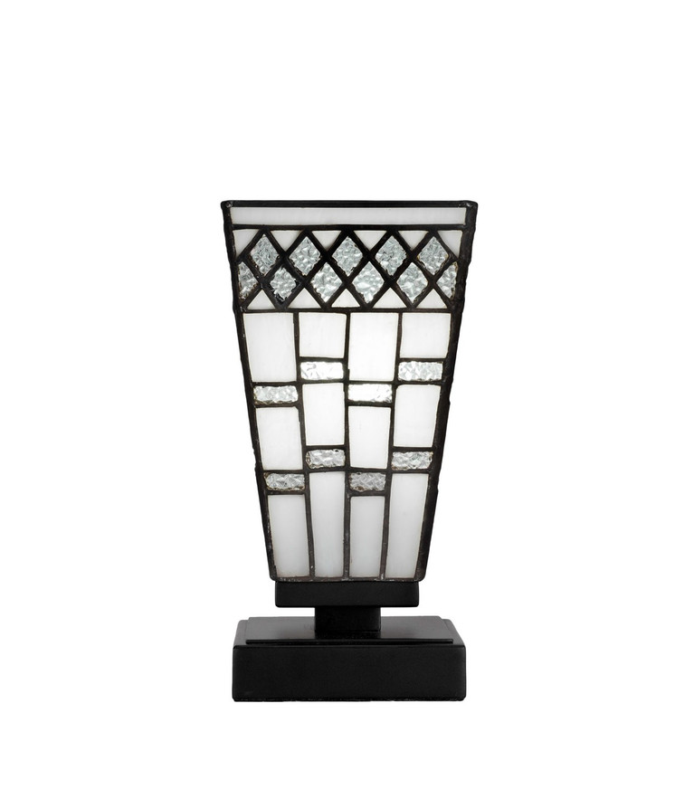 Toltec Lighting - 52-MB-9104 - One Light Table Lamp - Luna - Matte Black