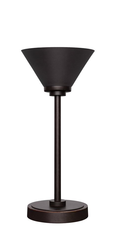Toltec Lighting - 53-DG-421 - One Light Table Lamp - Luna - Dark Granite
